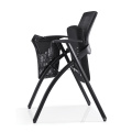 Foldable Mesh Student Chair Training Chair with tablet